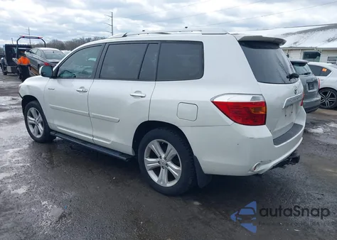 2010 Toyota Highlander Limited V6 z USA, uszkodzony, nr VIN 5TDDK3EH3AS038784